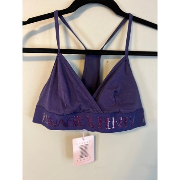 Rhianna Fenty‎ Savage X Purple Bralette Size Small - Picture 1 of 4